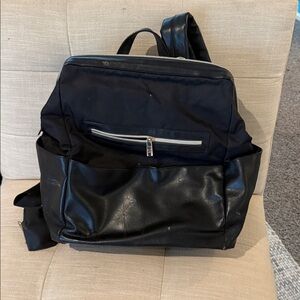 Beis black baby bag